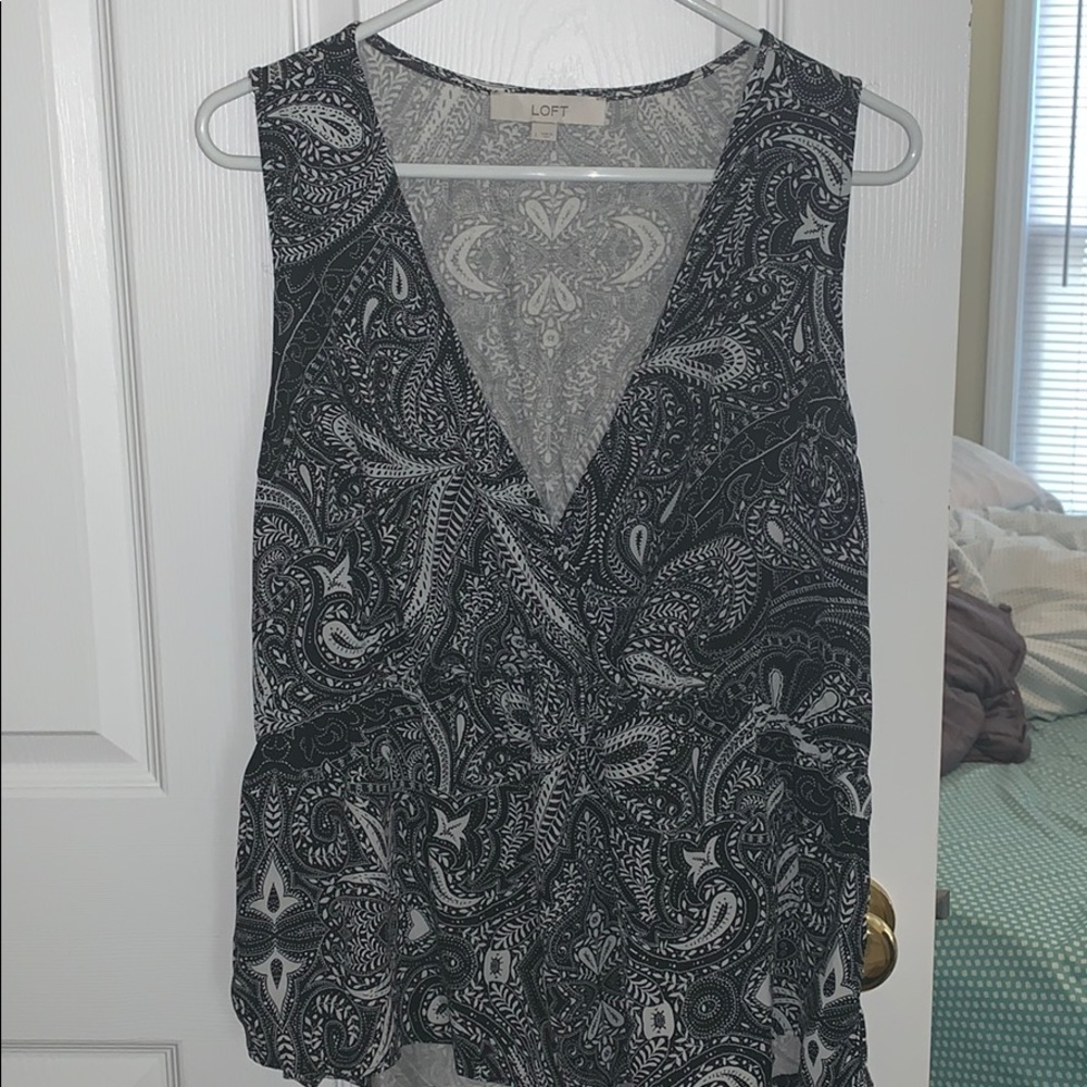 Black Loft Tank